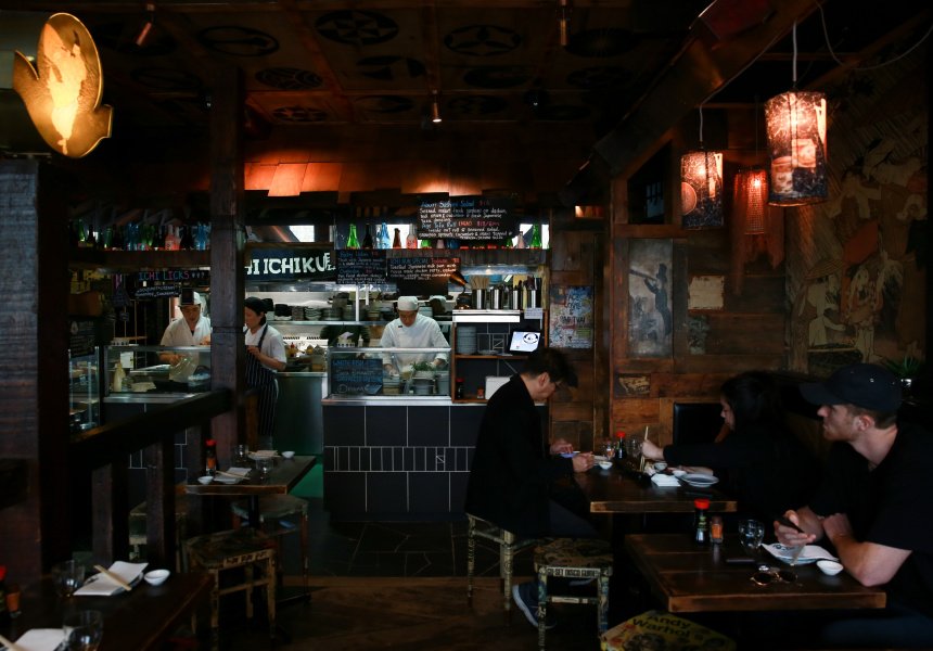 Ichi Ichi Ku Izakaya bar in South Yarra, Australia