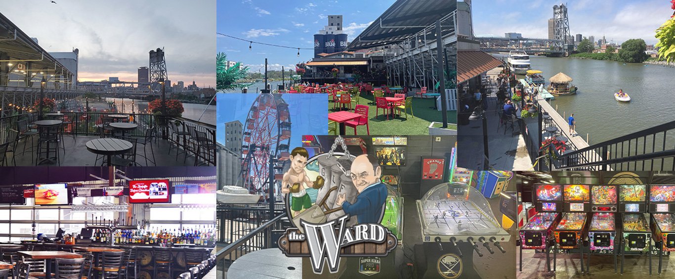 Buffalo RiverWorks bar in Buffalo