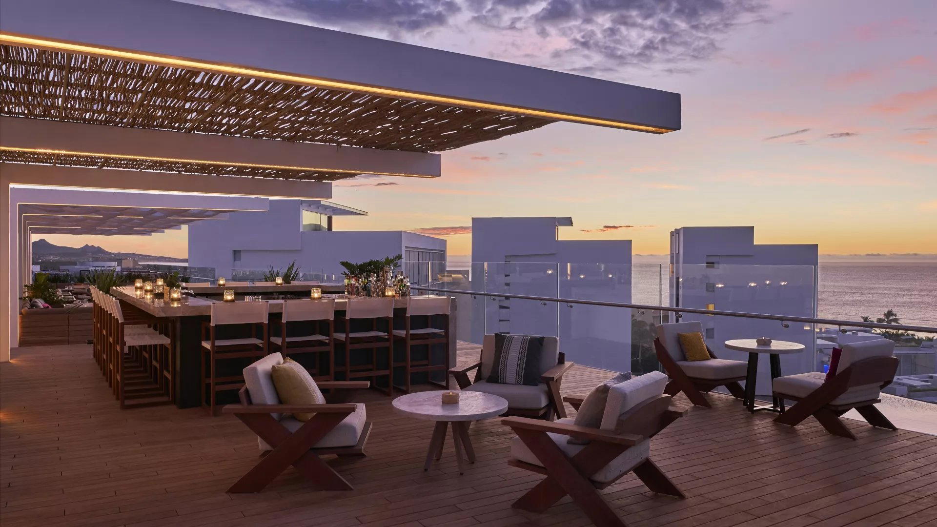 Cielomar Rooftop bar in Los Cabos