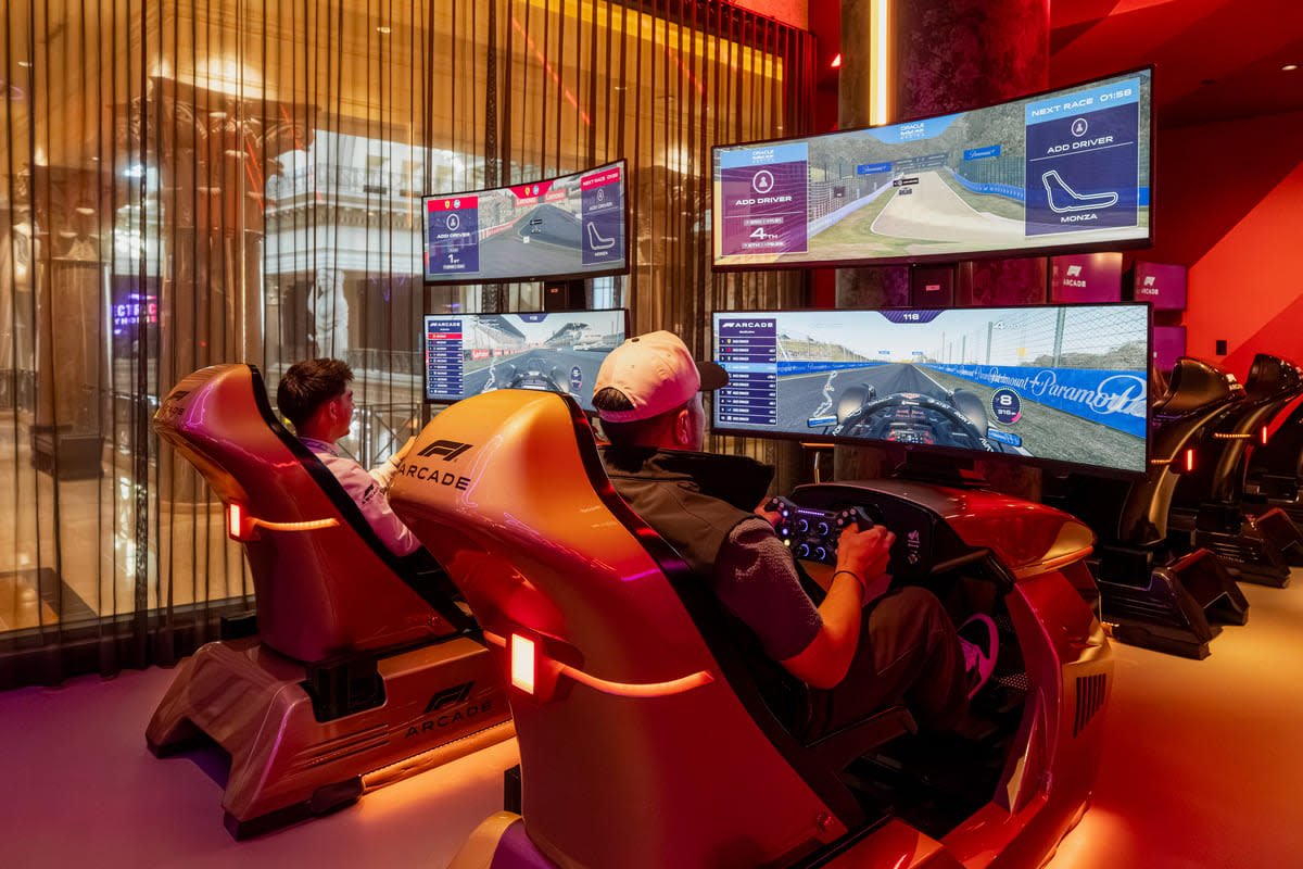 F1 Arcade Las Vegas bar in Las Vegas, United States