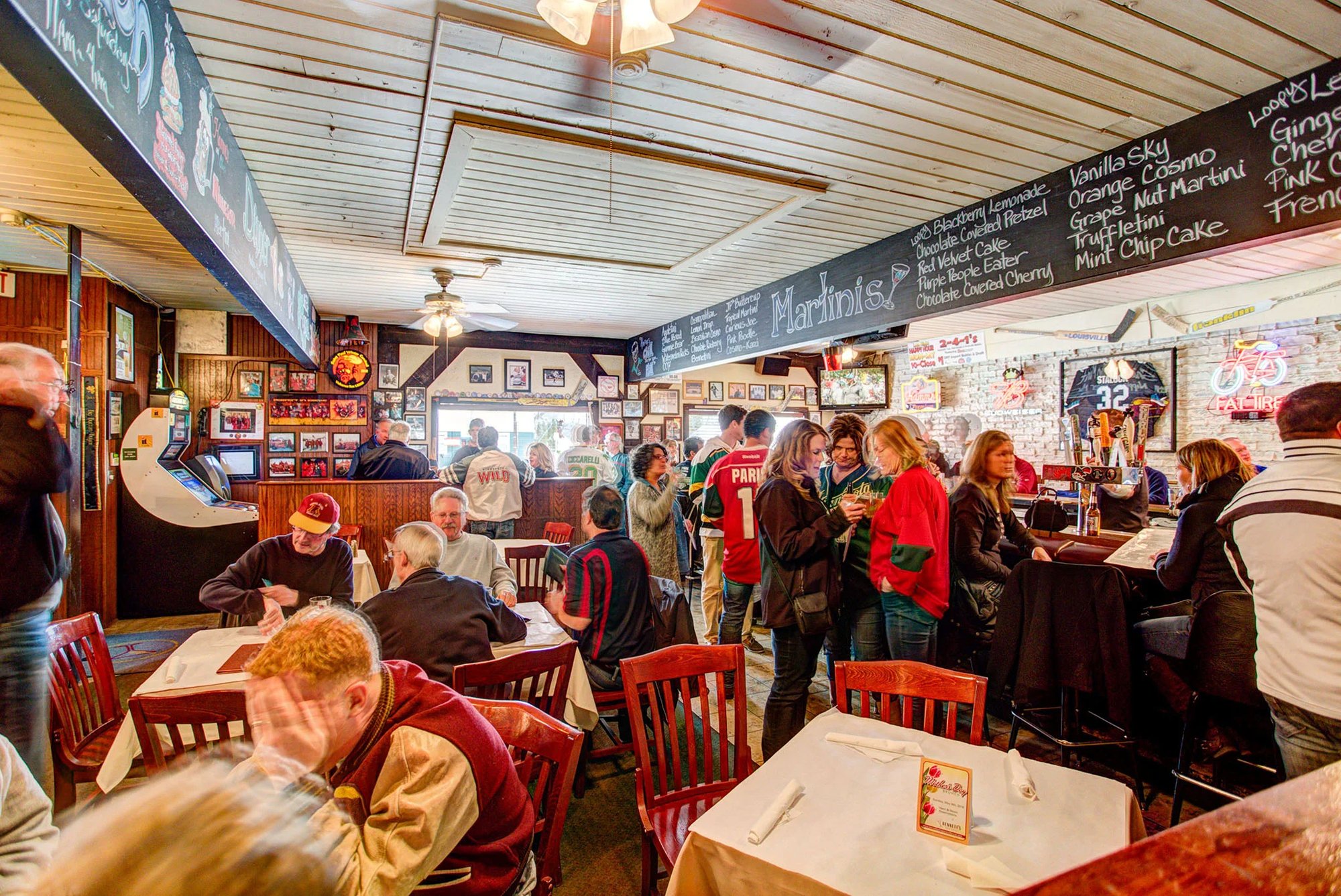 Bennett's Chop & Railhouse bar in St Paul, United States