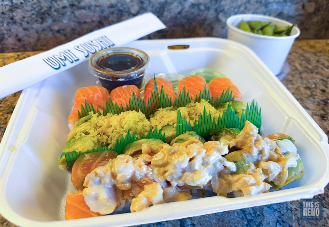 Umi Sushi bar in Reno, United States
