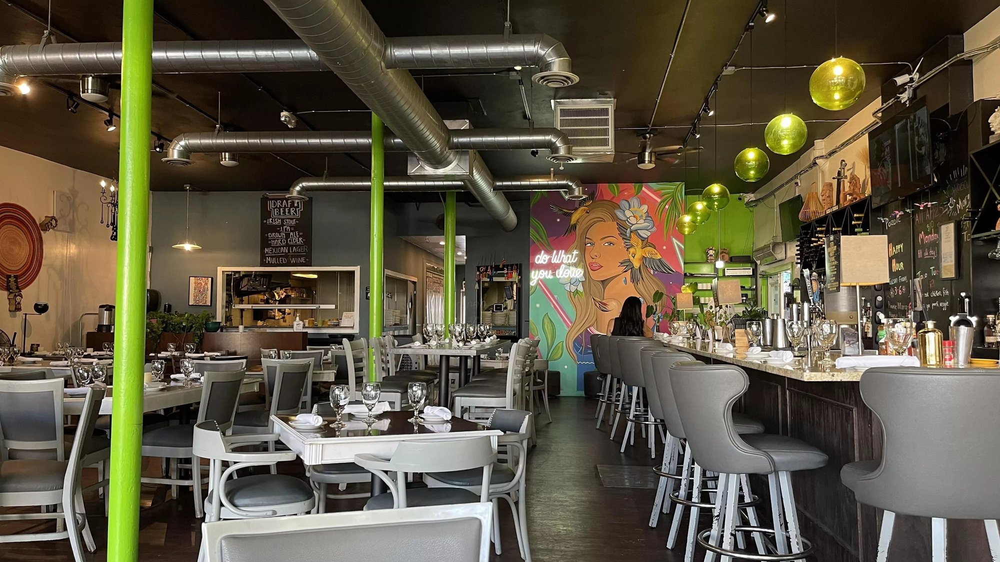 Chili Verde bar in Denver, United States