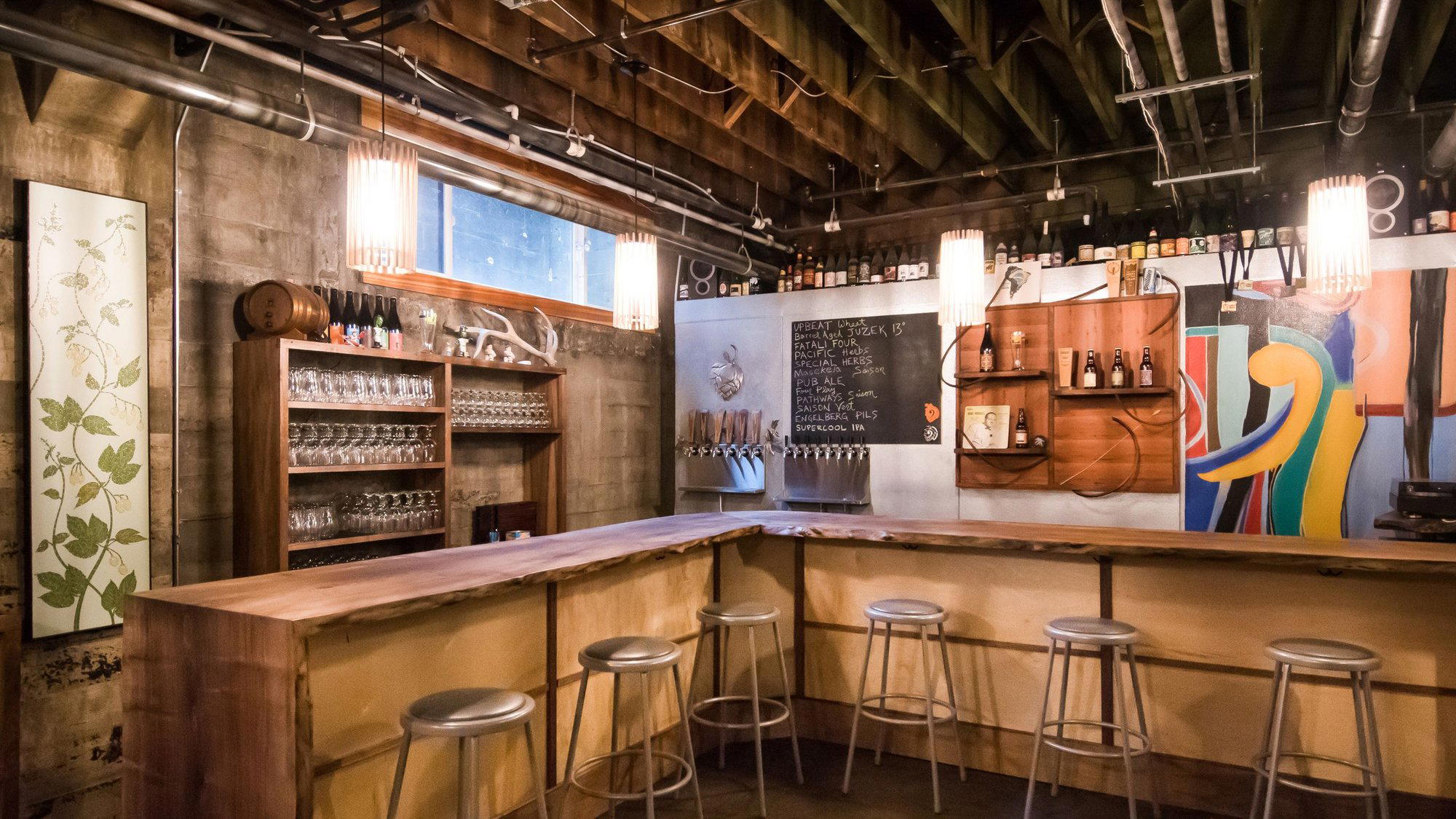 Upright Brewing bar in Portland, United States