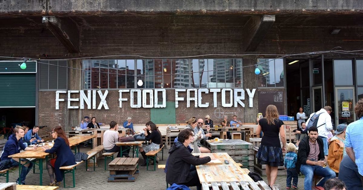 Fenix Food Factory bar in Rotterdam