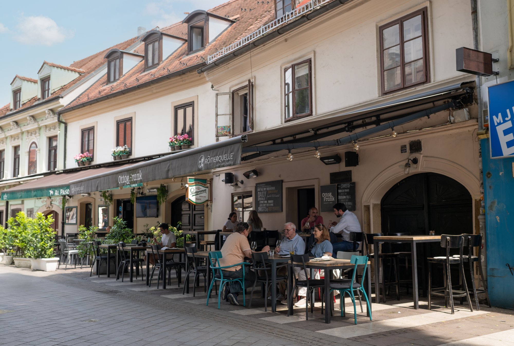 Otto & Frank bar in Zagreb, Croatia