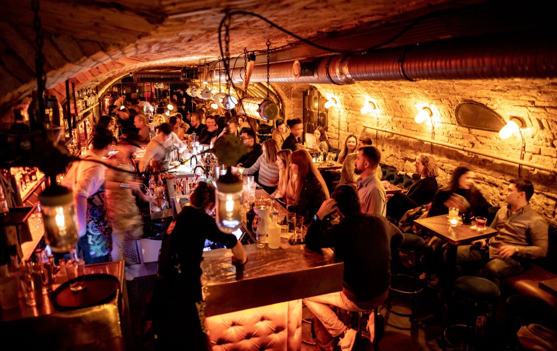 Hotsy Totsy bar in Budapest, Hungary