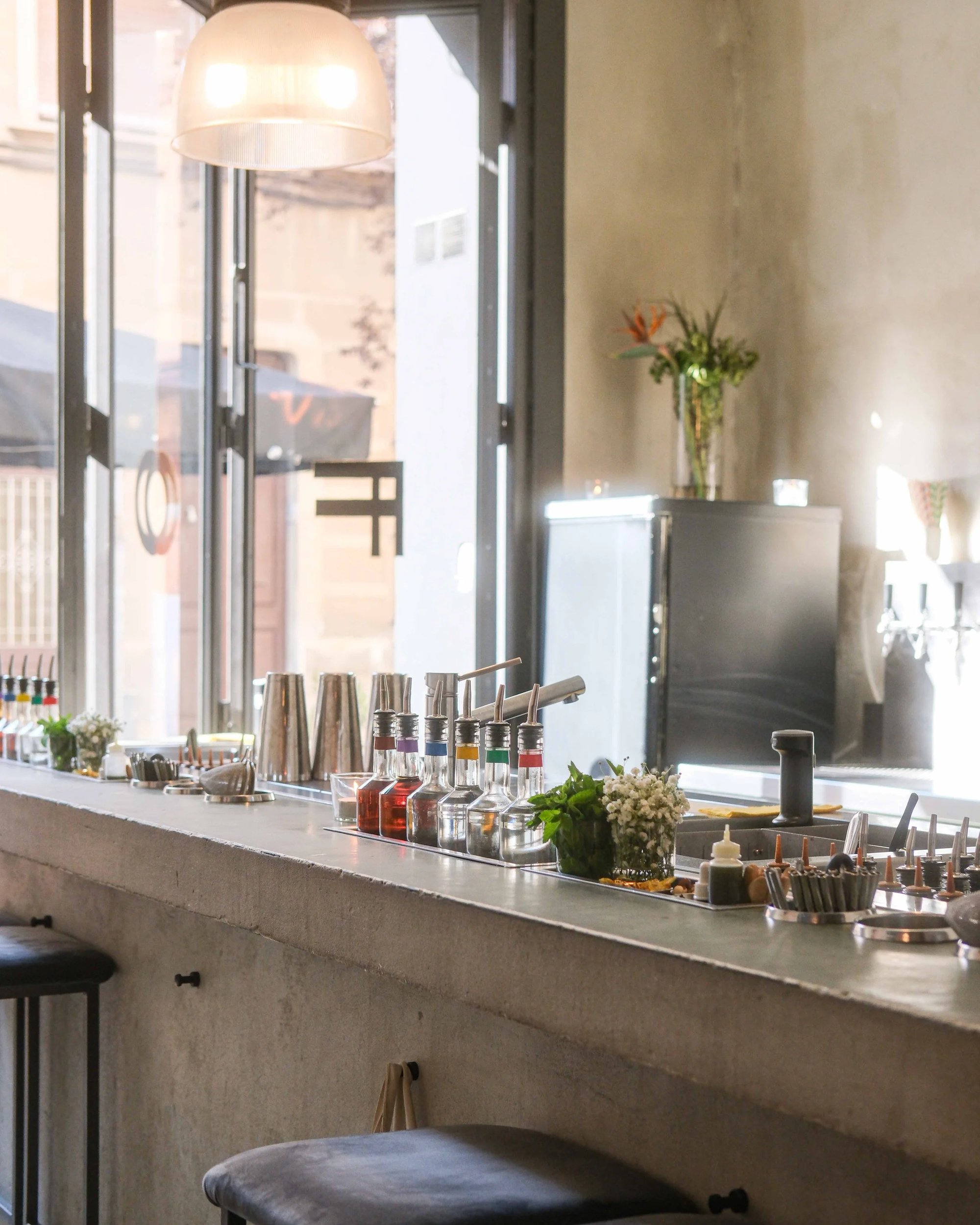 Foco bar in Barcelona, Spain