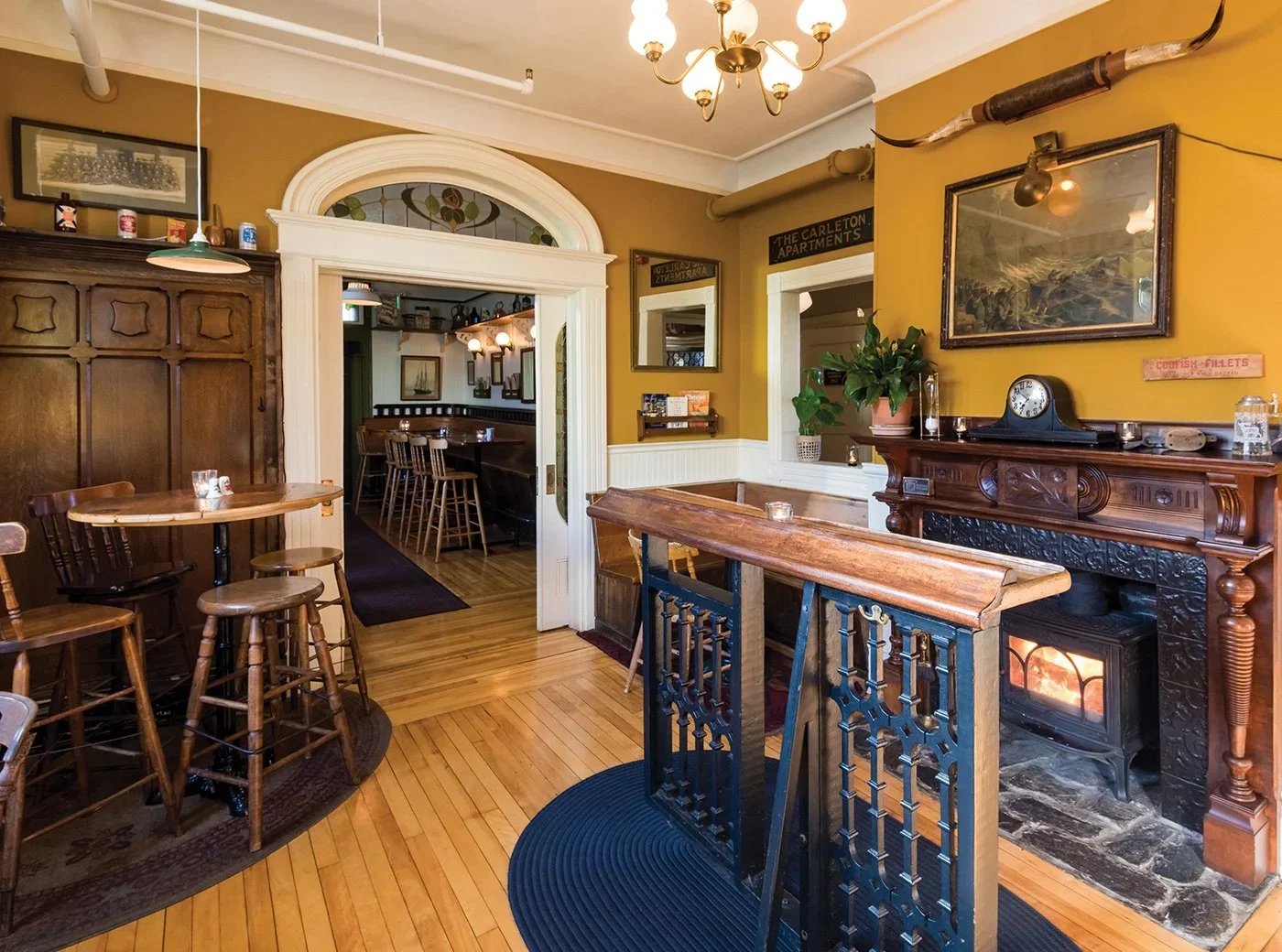 The Narrows Public House bar in Halifax, Canada