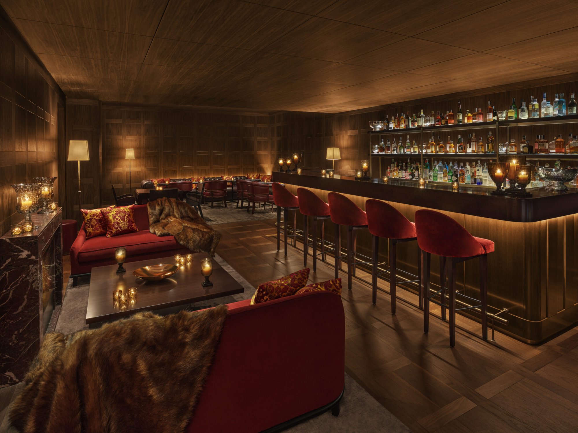 Punch Room at Edition Rome bar in Rome