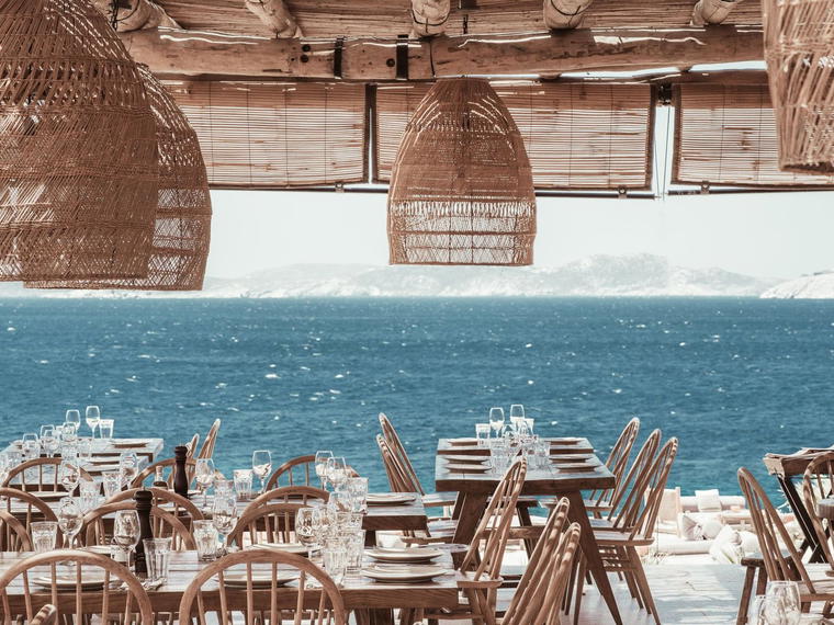 Scorpios, Mykonos, Greece