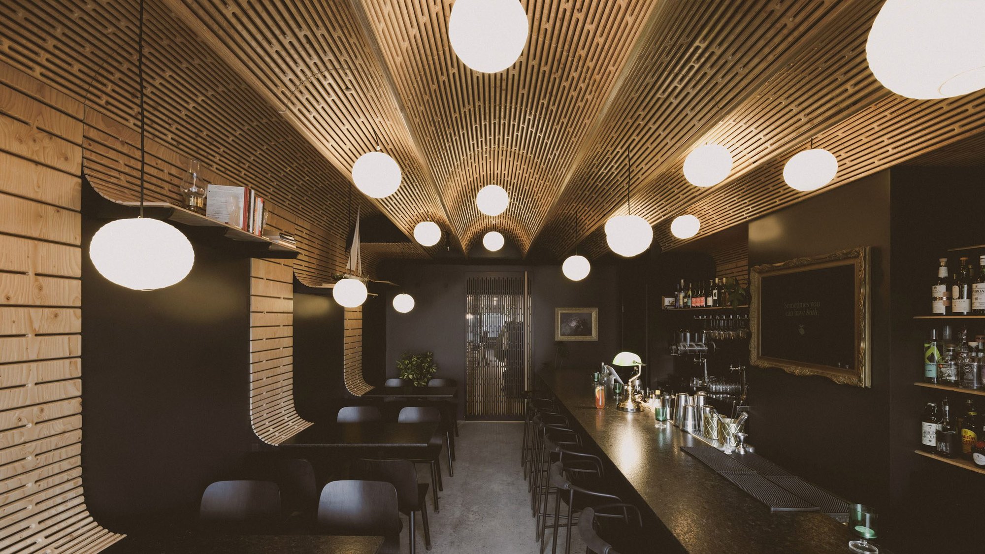 Business & Pleasure bar in Calgary, Canada