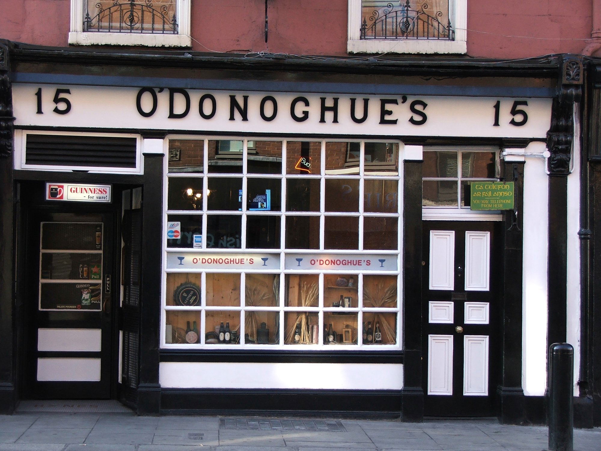 O'Donoghues Bar bar in Dublin