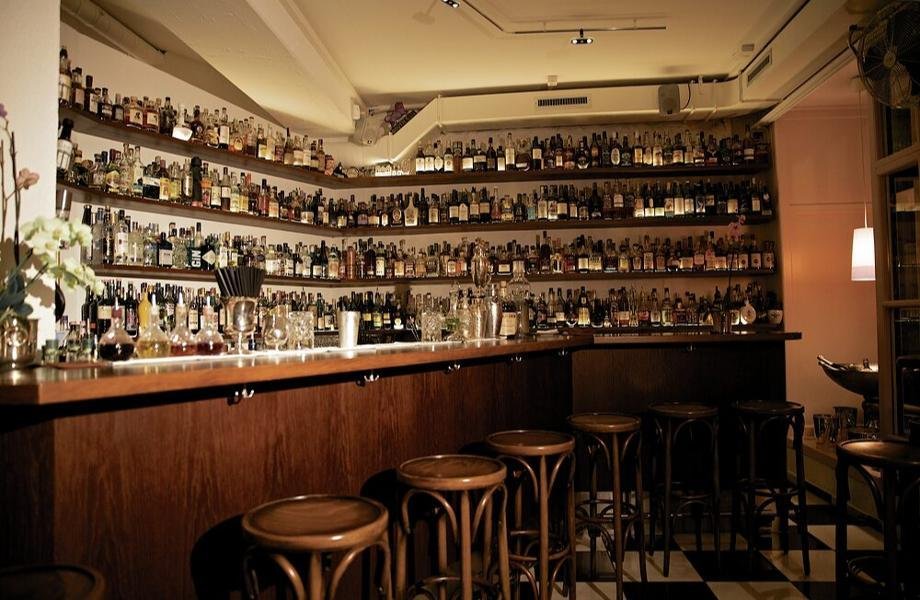 Old Crow bar in Zurich, Switzerland