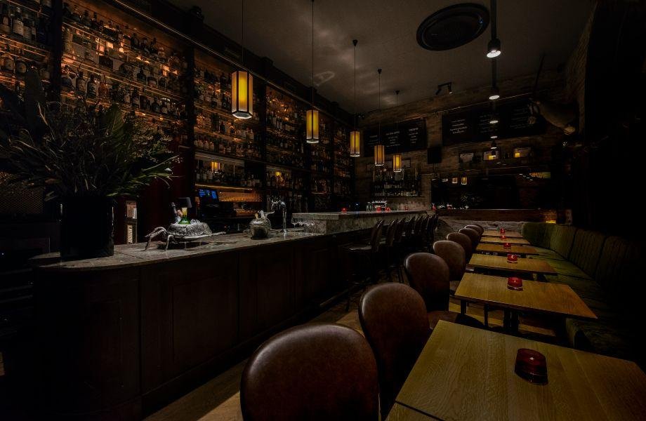 Black Swan Lab bar in Budapest, Hungary