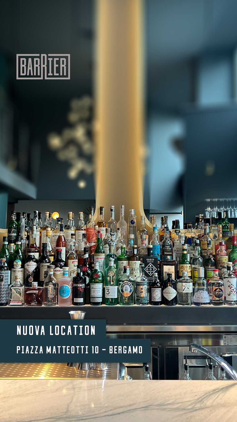 Barrier bar in Bergamo, Italy