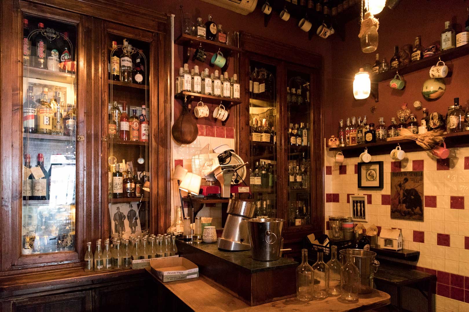 Mag Cafe bar in Milan, Italy