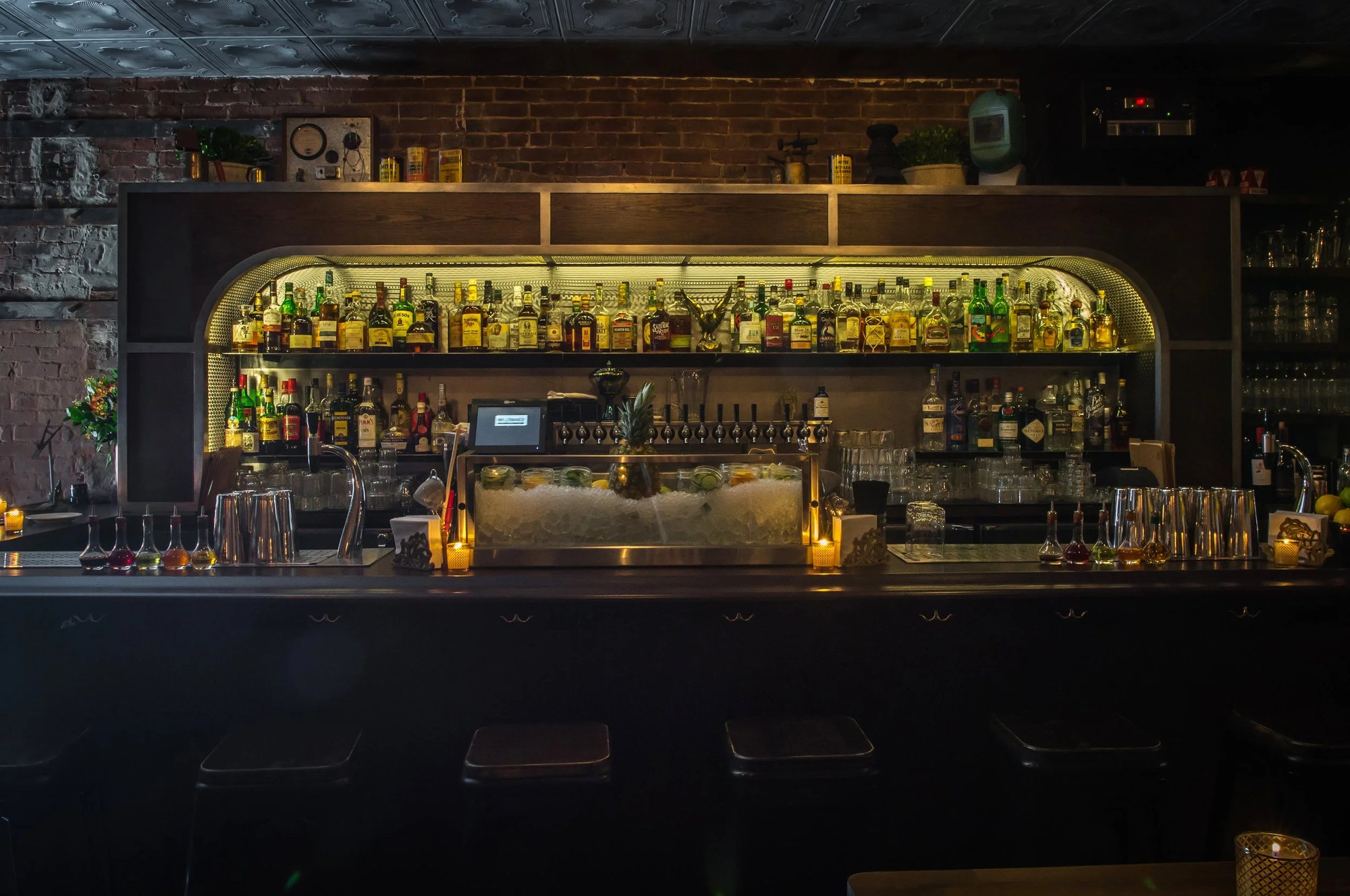 Boilermaker bar in Goa, India