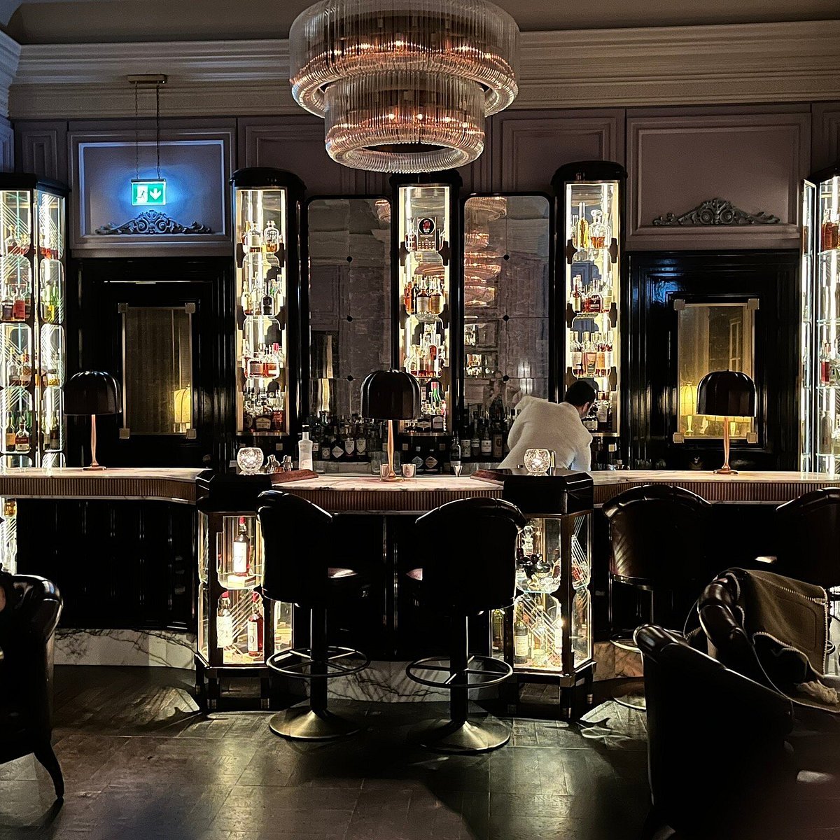 The American Bar bar in Auchterarder, United Kingdom