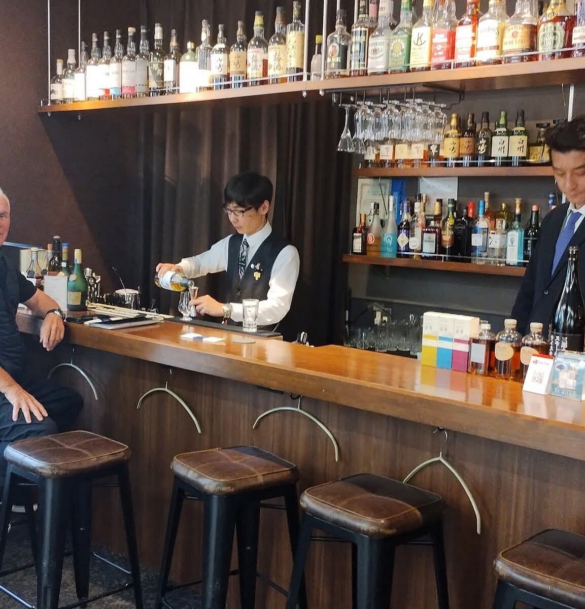 BAR Liquor Museum bar in Kyoto, Japan