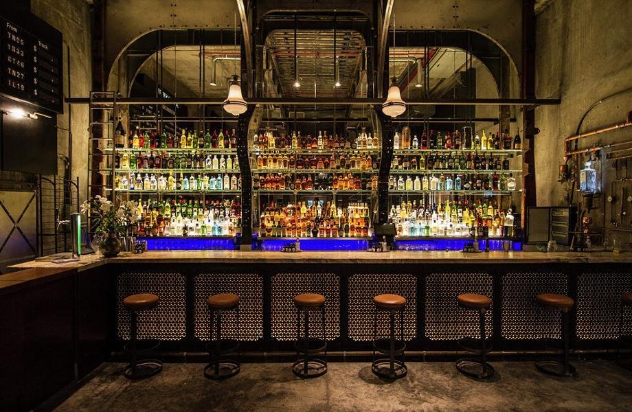 Uptown bar in Buenos Aires, Argentina