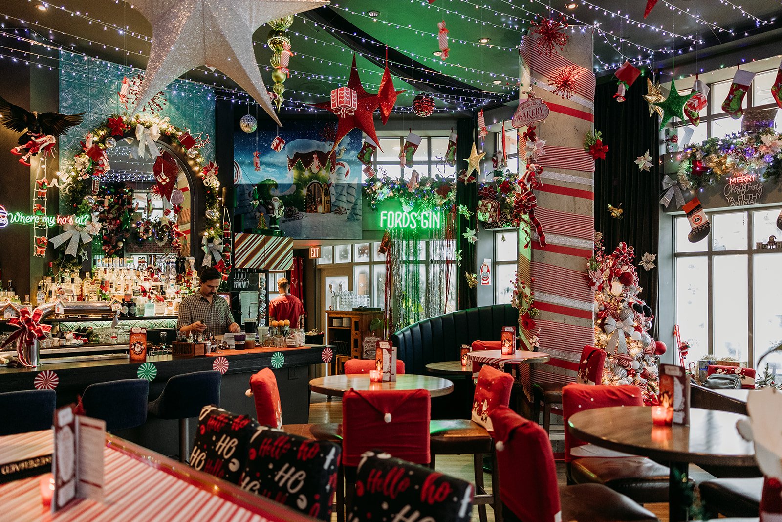 The Raven Room bar in Whistler