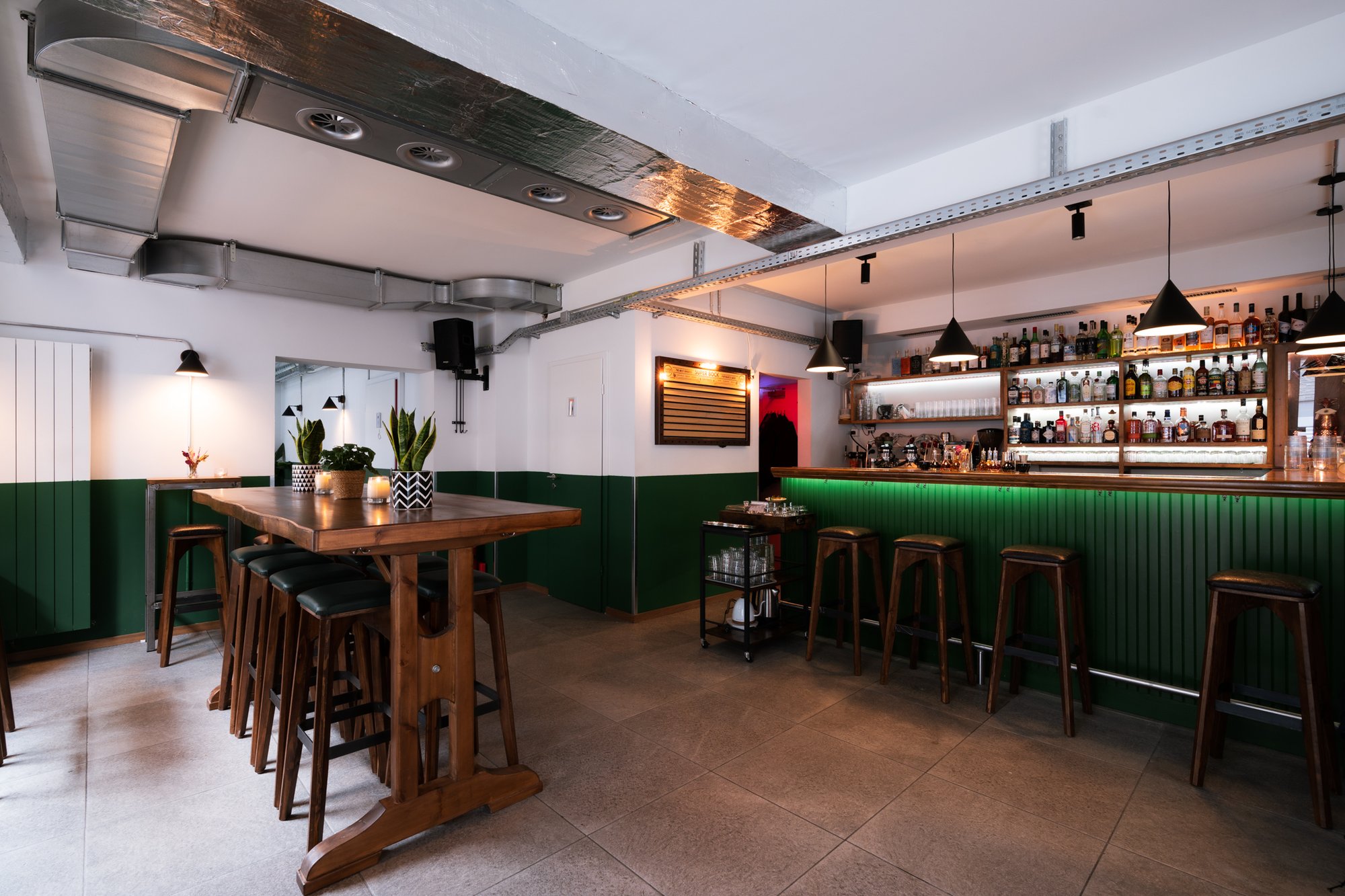 Late Bloomers bar in Zurich, Switzerland