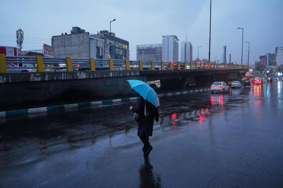 Rain, Iran