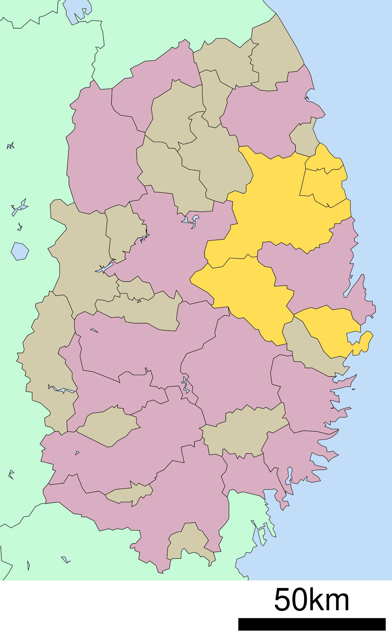 Shimohei District, Japan