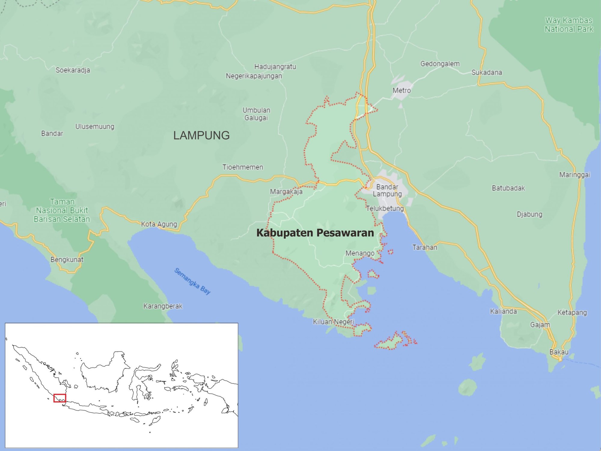 Pesawaran, Indonesia