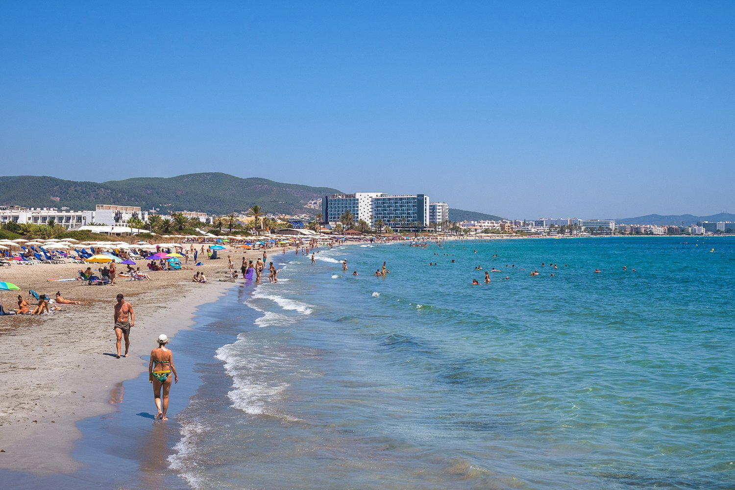 Platja Den Bossa, Spain