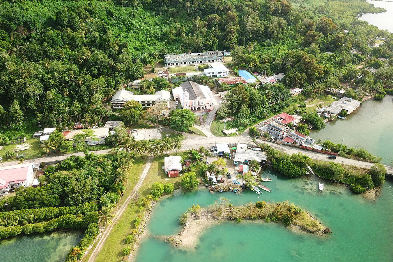 Weno Town, Micronesia