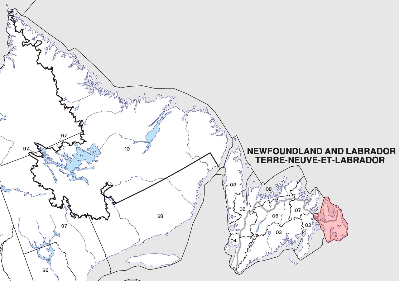 Division No 1, Canada