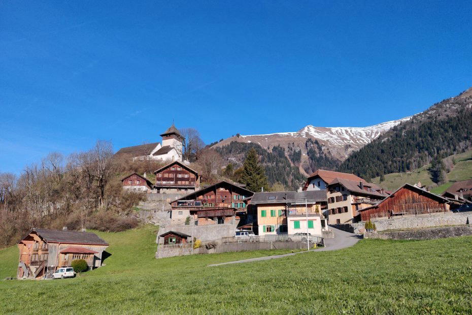 Chateau D Oex, Switzerland