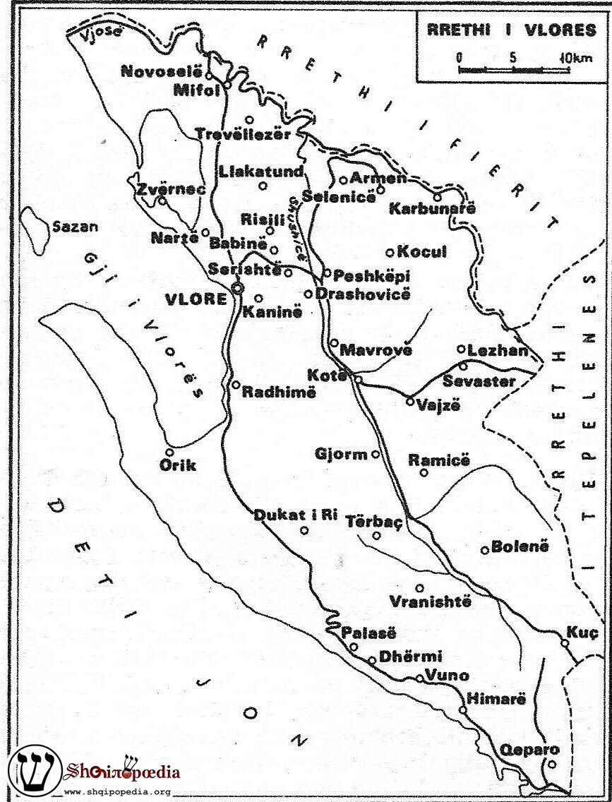 Rrethi I Vlores, Albania