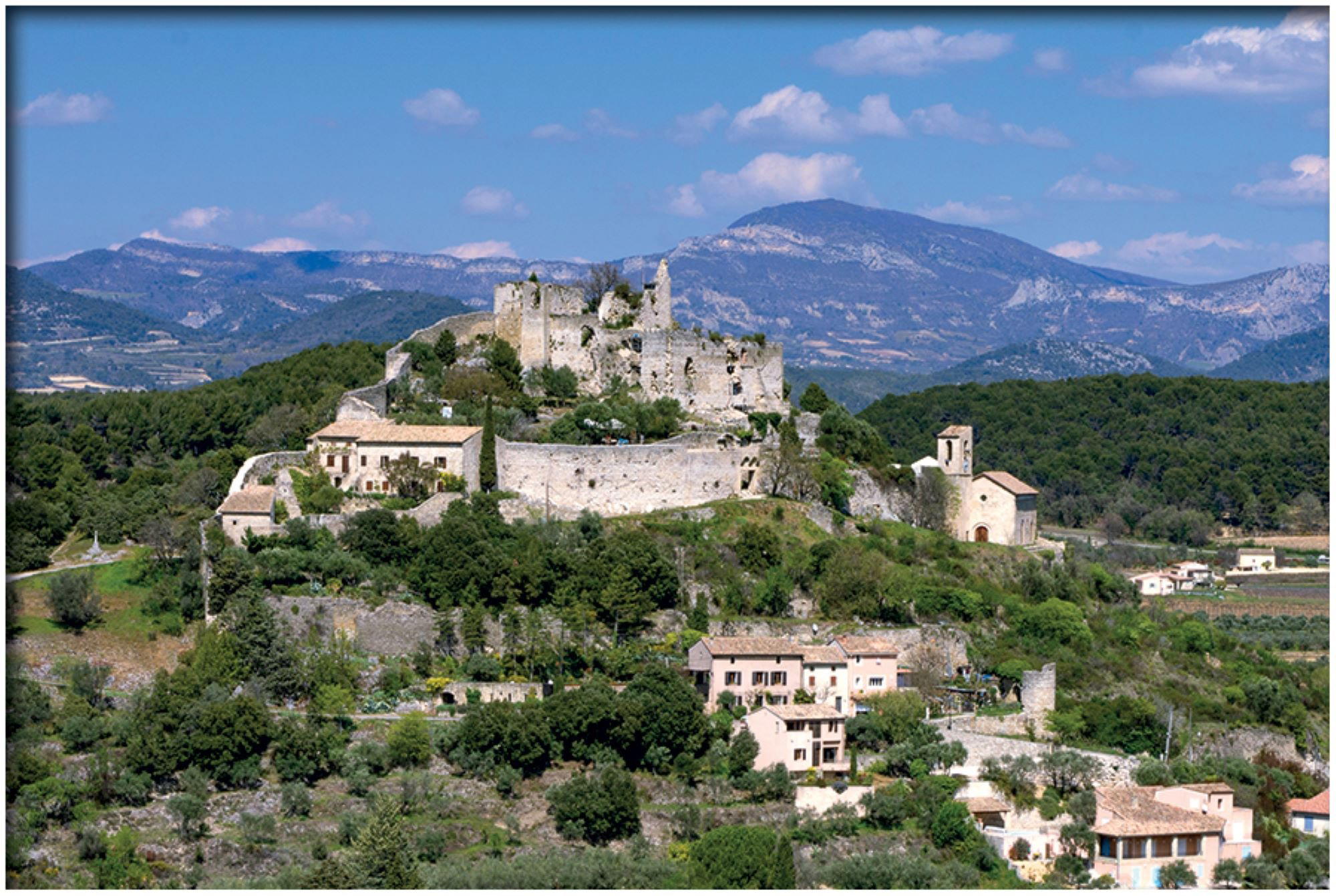 Entrechaux, France