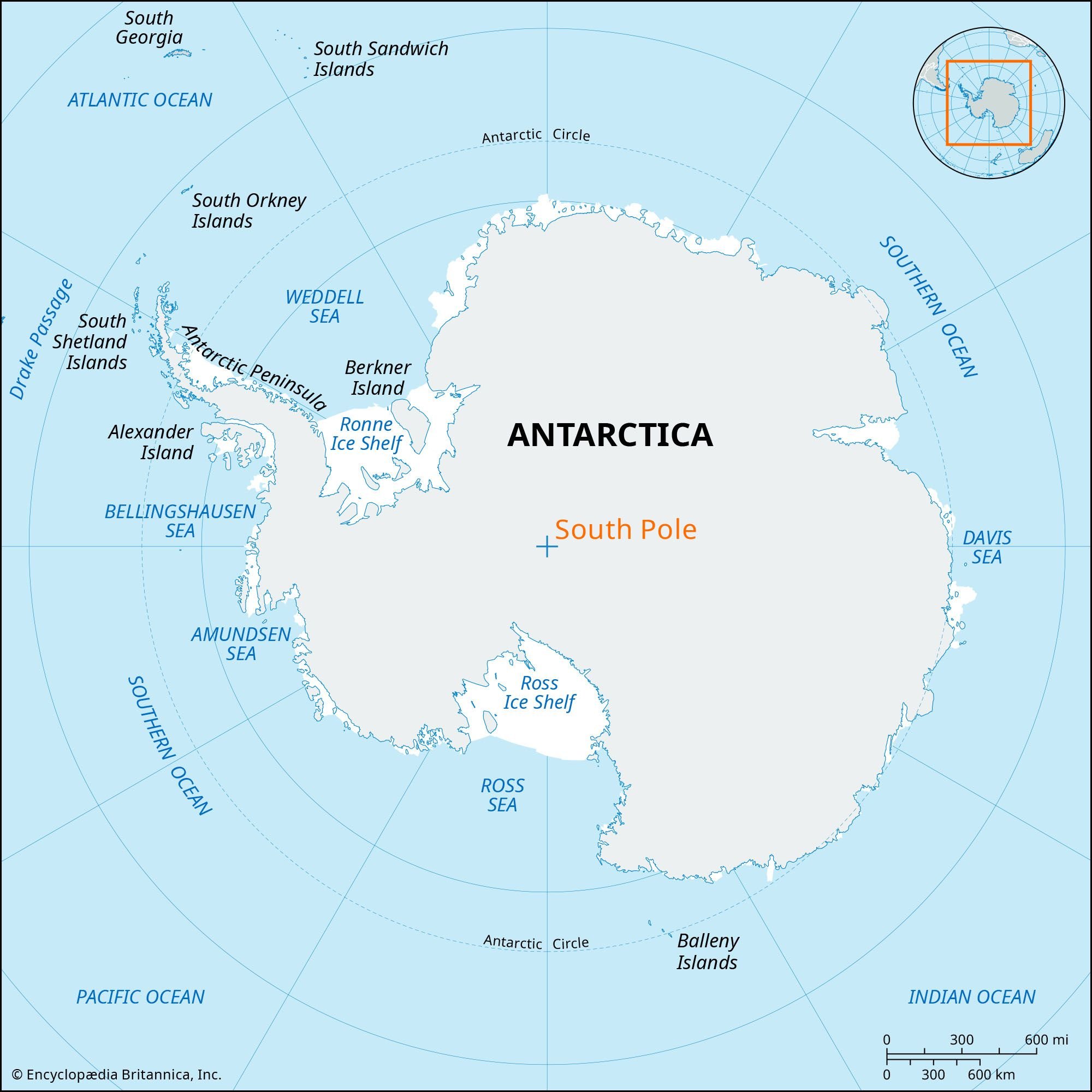 South Pole, Antarctica