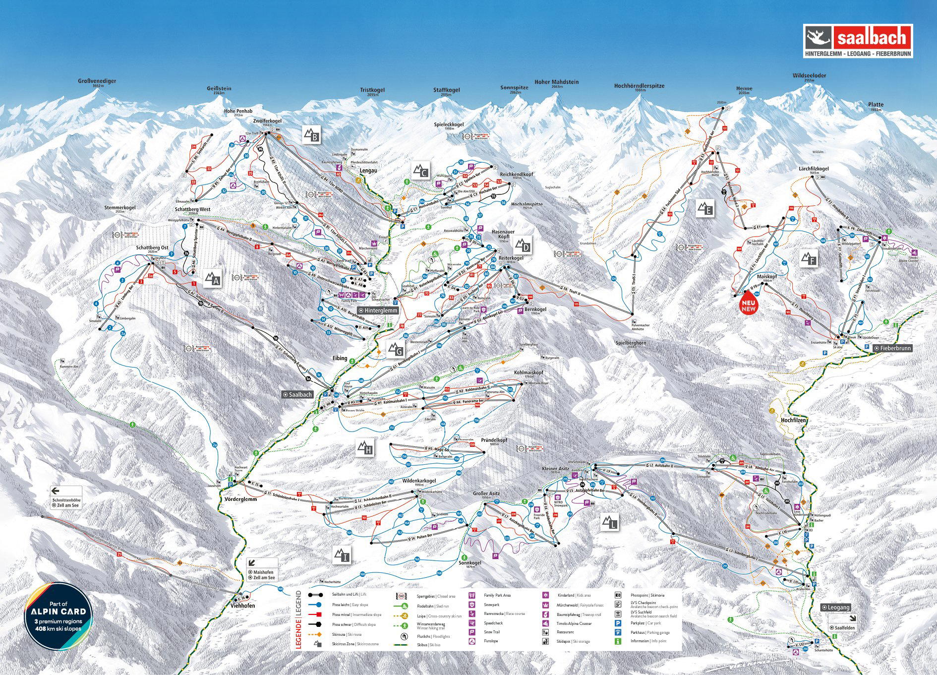 Saalbach Hinterglemm, Austria