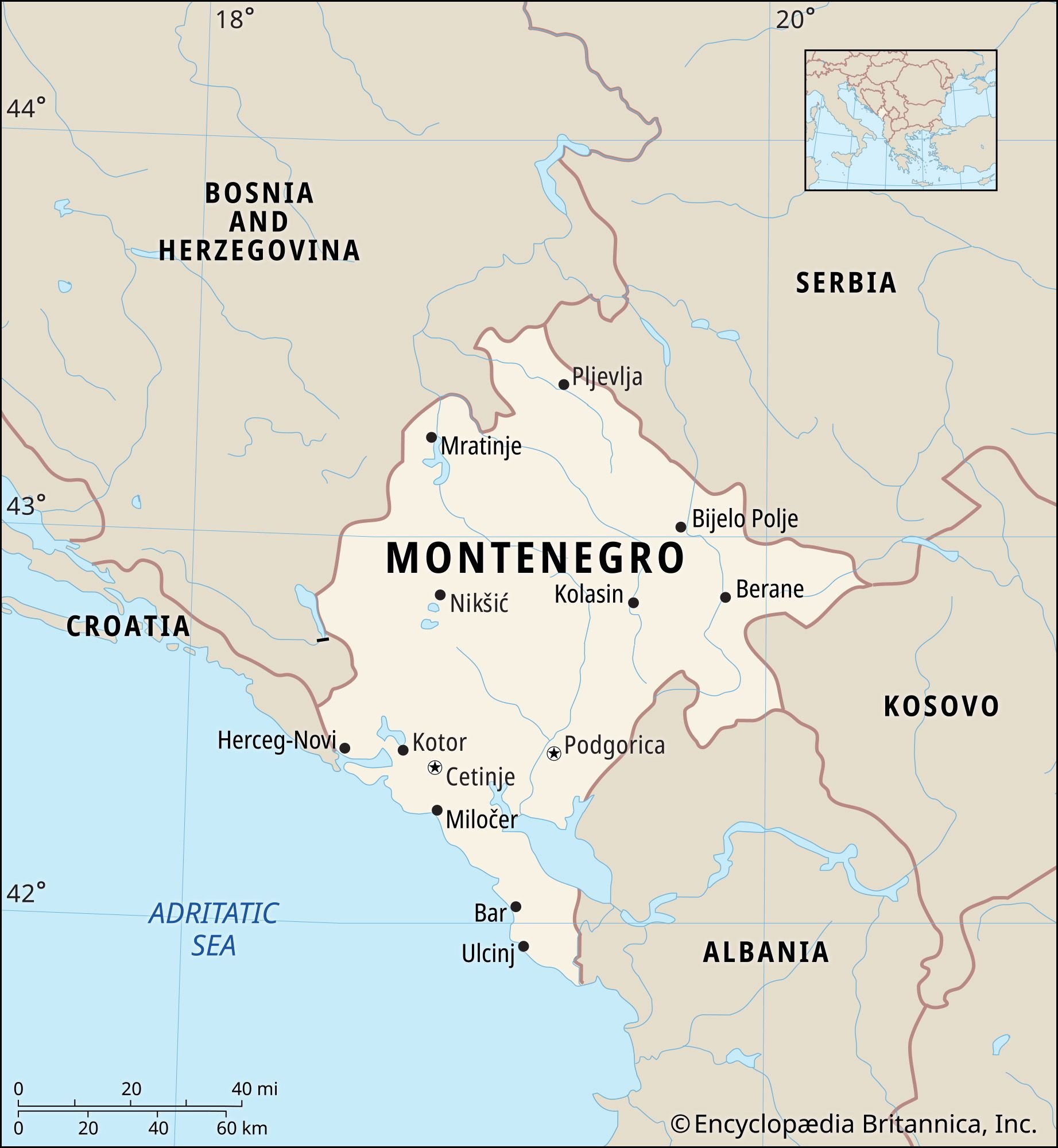 Montenegro, Montenegro