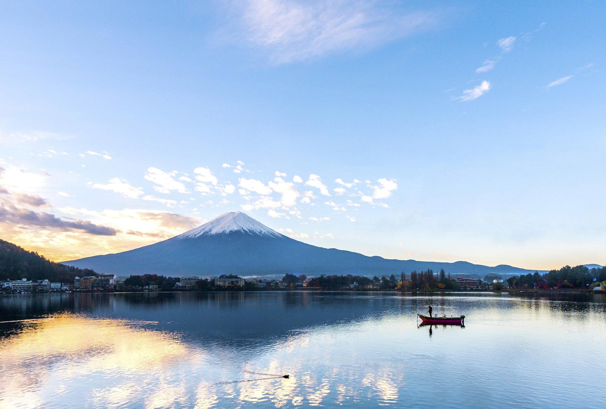 Lake Kawaguchiko, Japan