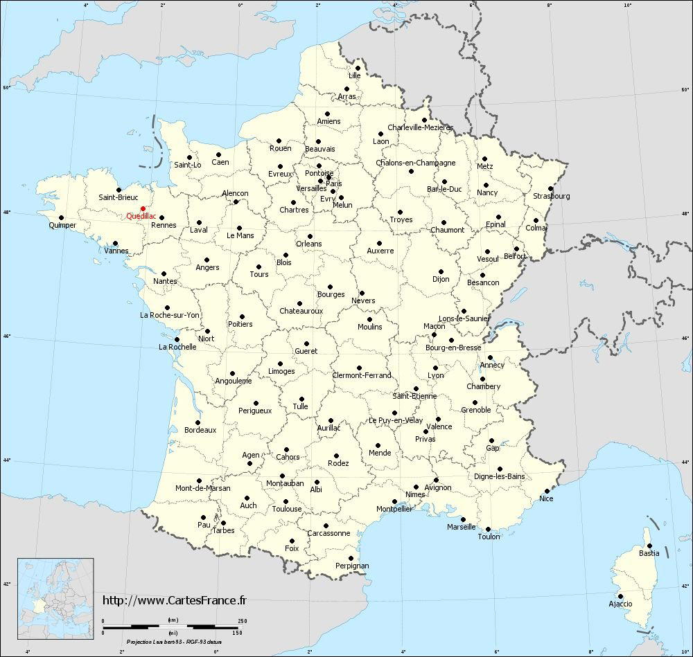 Quédillac, France