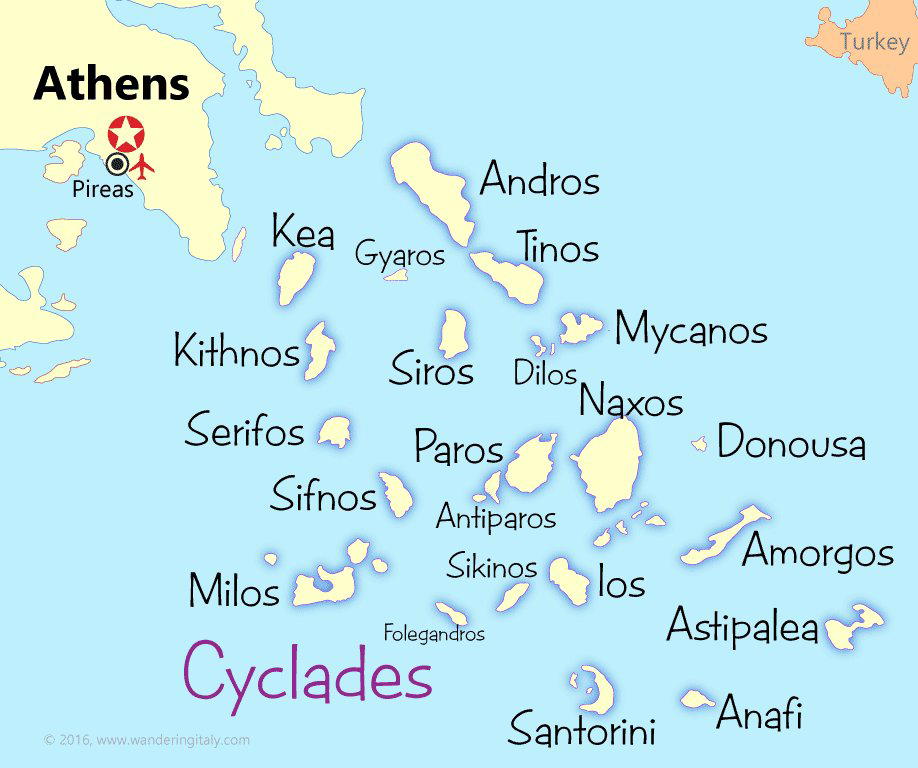 Cyclades Islands, Greece