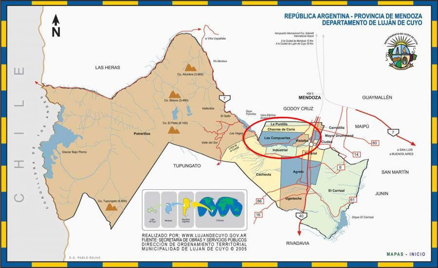 Distrito Las Compuertas, Argentina