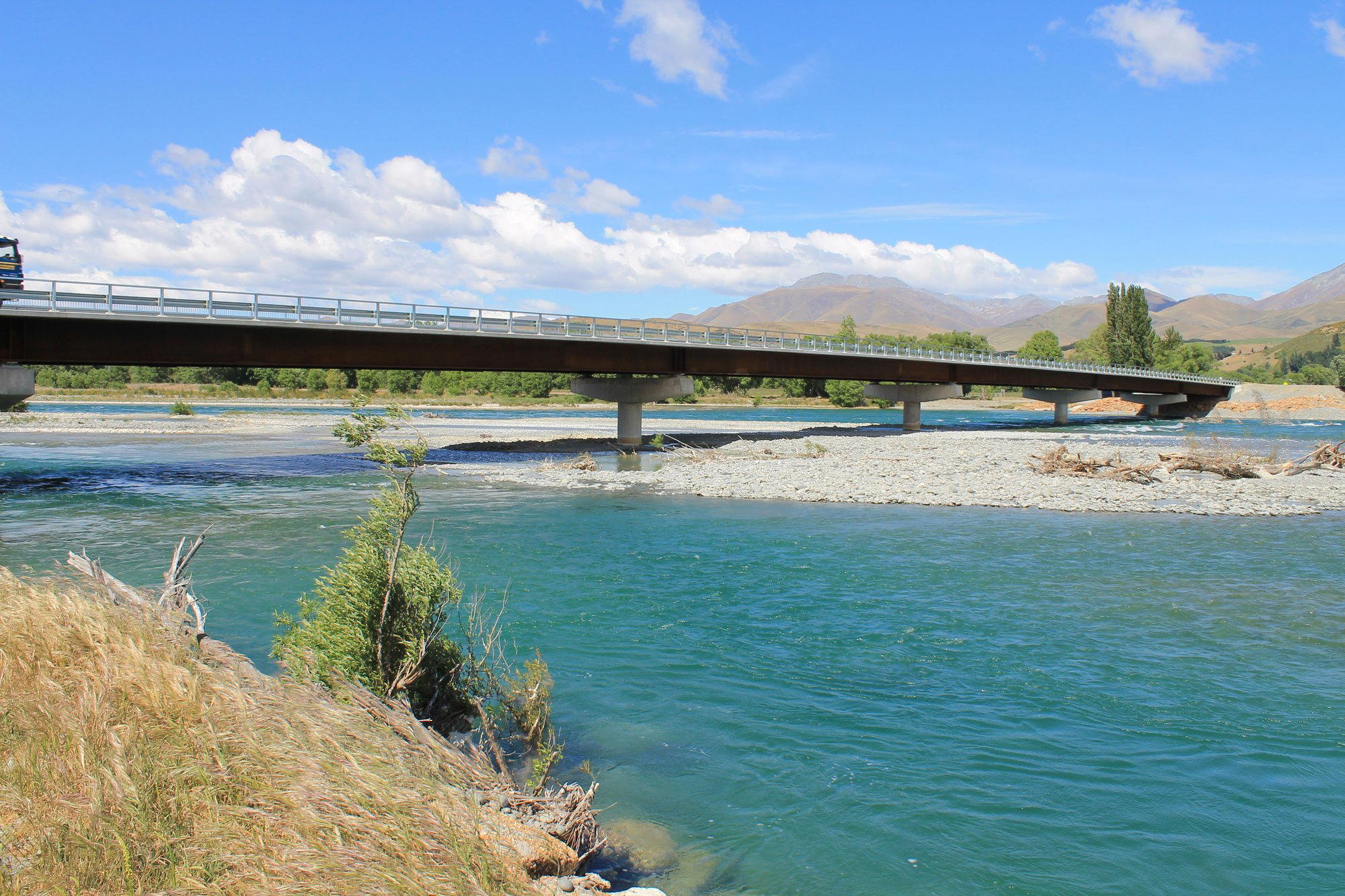Waitaki Bridge, New Zealand