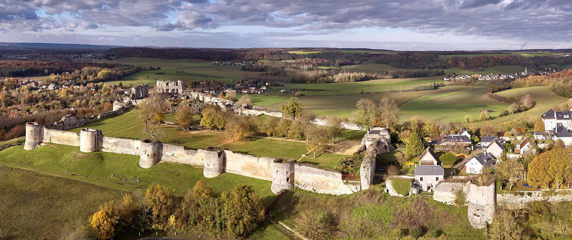 Coucy Le Chateau, France