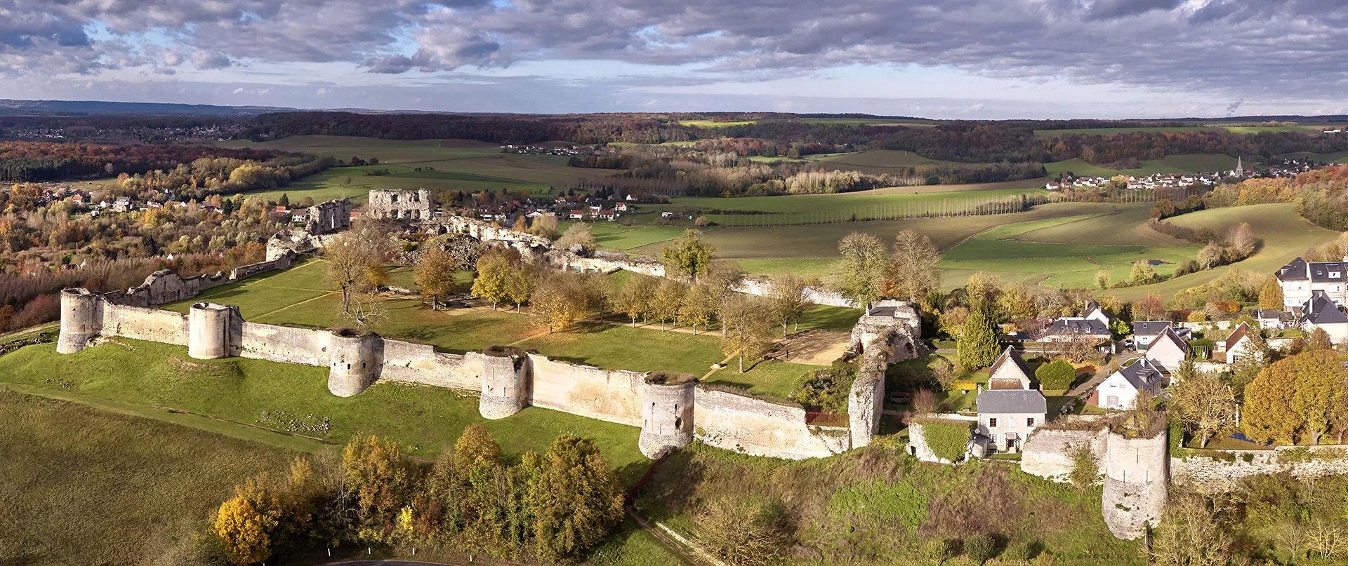 Coucy Le Chateau, France
