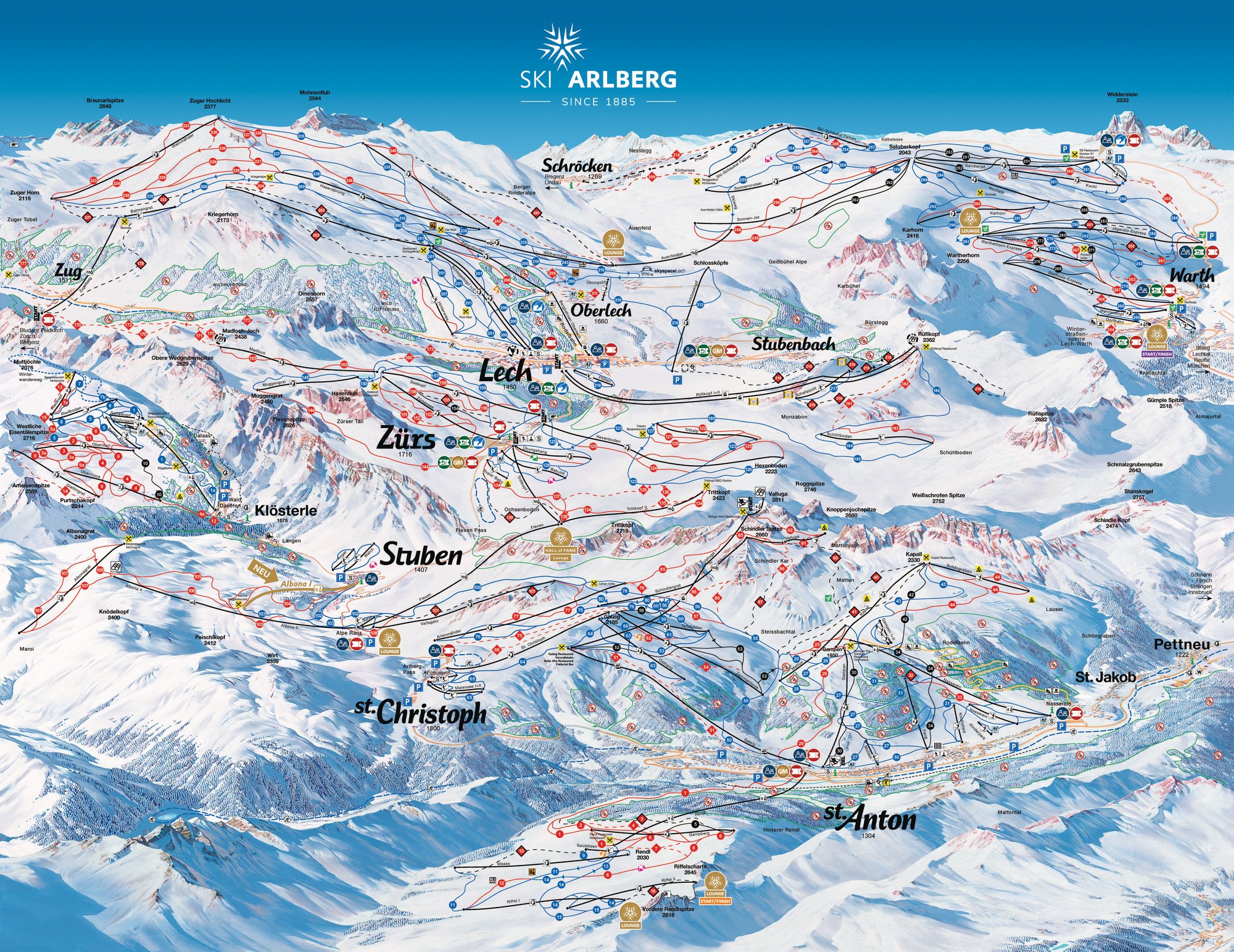 Zürs am Arlberg, Austria