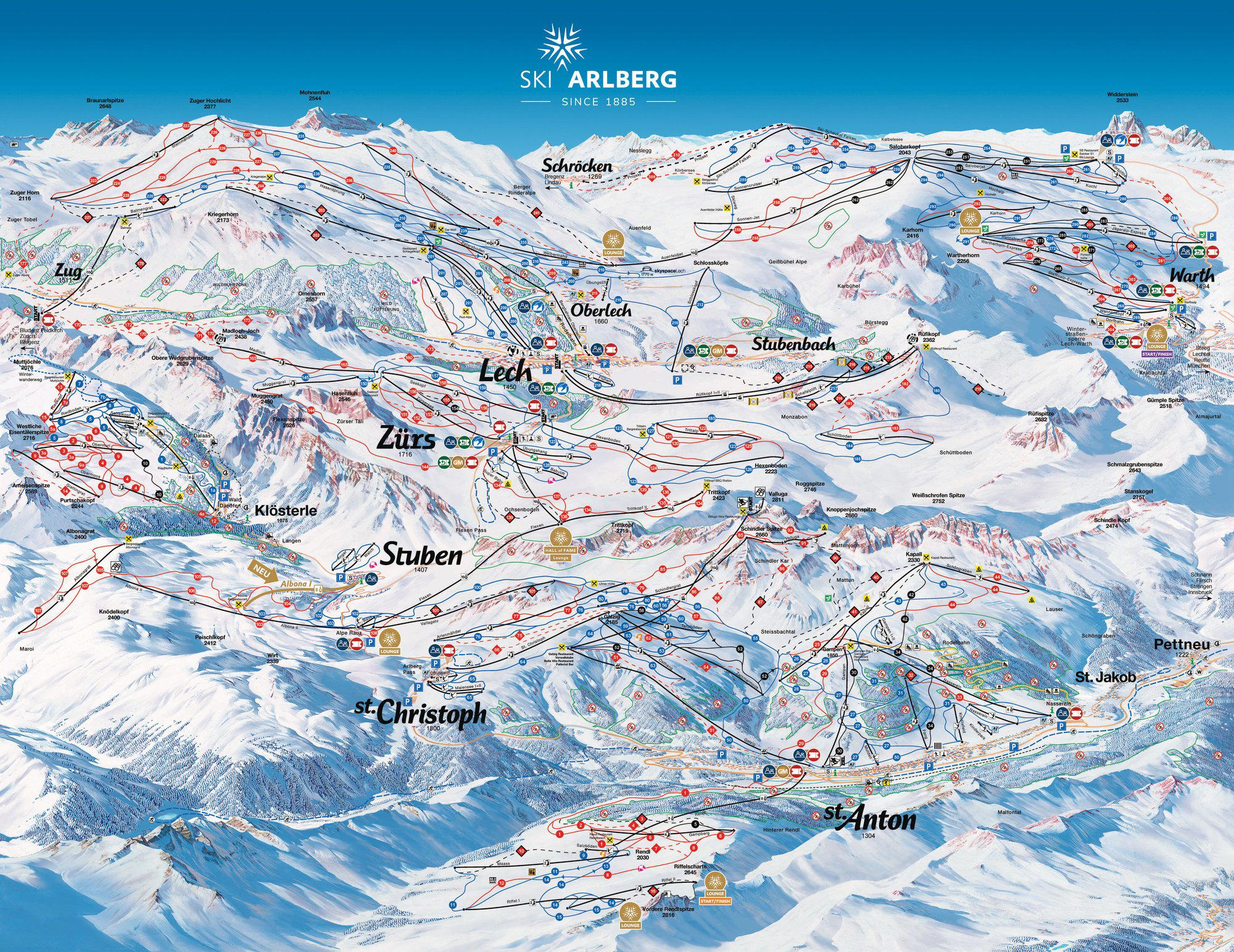 Zürs am Arlberg, Austria