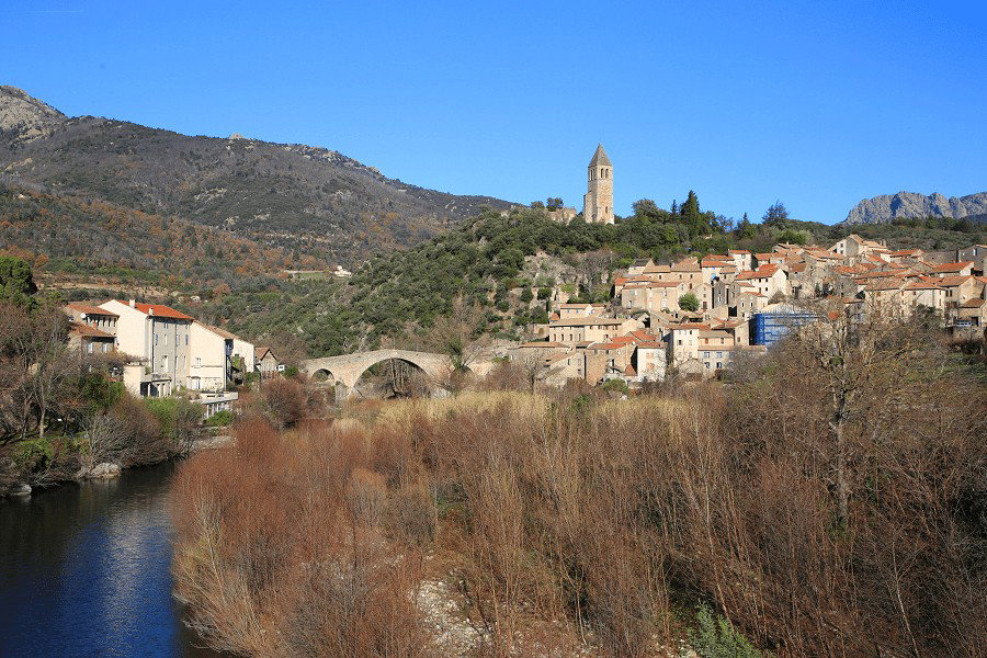 Olargues, France