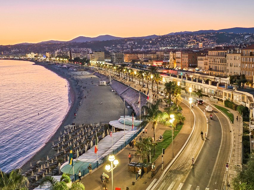 French Riviera travel destination